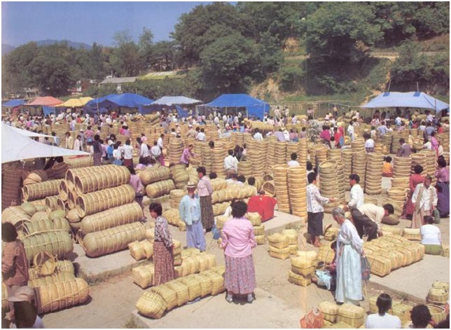 한국의 전문 시장(4) 담양 죽물시장