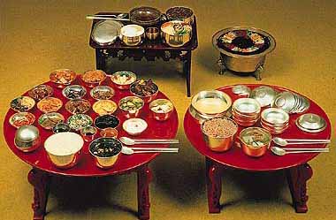 [의/식/주] 식생활:  한국 옛 사람들의 전통 상차림