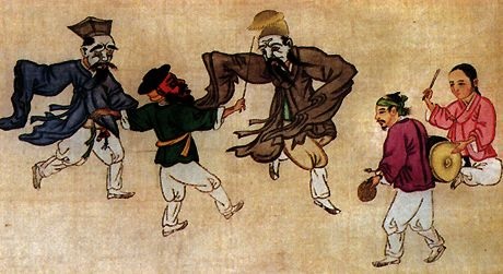 Madangguk(마당극), Masked dances